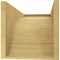 Ekena Millwork 12"W x 24"D x 12"H Wide Olympic Rough Cedar Woodgrain TimberThane Corbel, Primed Tan CORUR12X24X12OLYRCPR - alternate 6